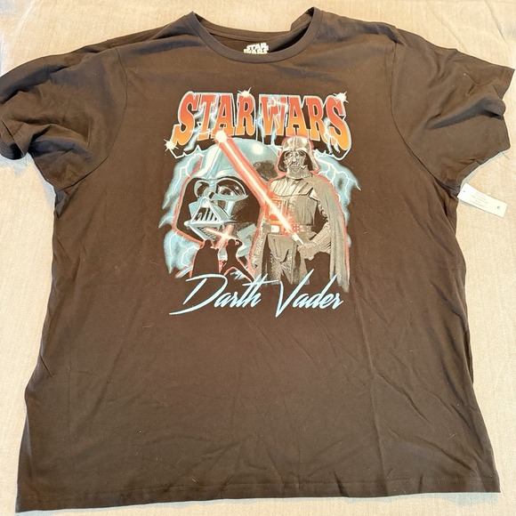 MAD Engine Other - Star Wars Darth Vader Graphic T Shirt Mens 2XL Black Lightsaber Movie Tee